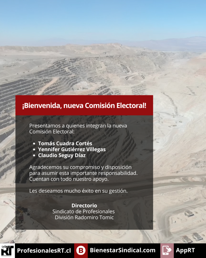 ¡Bienvenida, nueva Comisión Electoral!